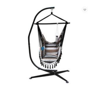 Sturdy Metal Hammock Chair Stand 300lb Capacity Rust Resistance Lightweight