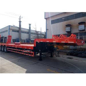 3 Axles Steel Heavy Haul Trailer 40-60Tons For Transformer Transporter