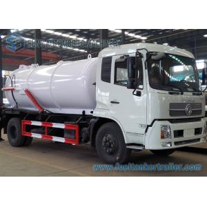 12000L Dongfeng Diesel Sewage Suction Truck 4 X 2 with DFL1160BX Chassis