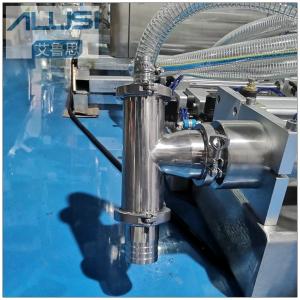 Semi-Automatic Stainless Steel Horizontal Pneumatic Liquid Hand Sanitizer Gel