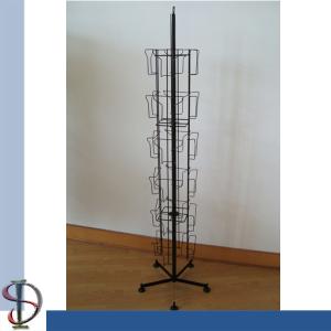 Wire Pocket Display Rack / Magazine Metal Display Stand / Books Rack / Greating