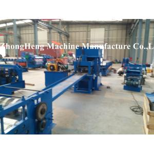 Two Wave / Three Wave Road Guardrail Roll Forming Machine With Gearbox Drive