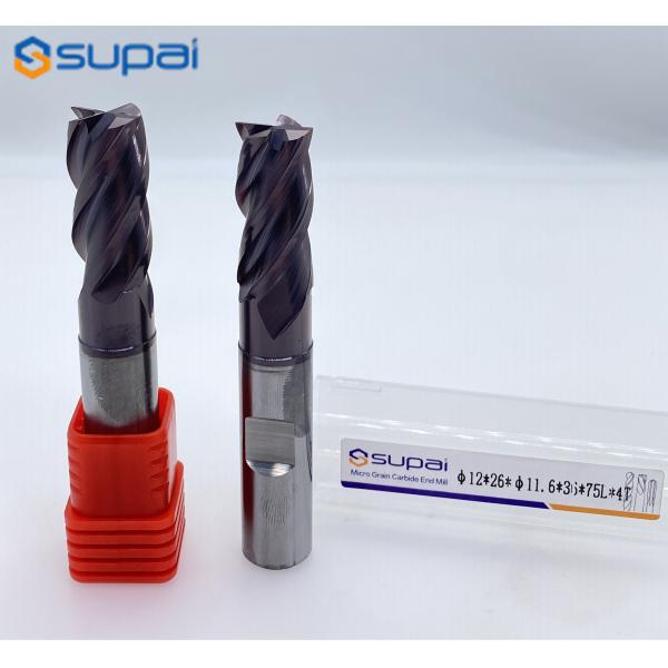 Customized Unequal Chatterfree End Mill For Stainless Steel CNC Machining For