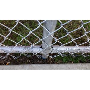 chain link wire mesh fence 50mm x 50mm hot dipped galvanized chain wire tension