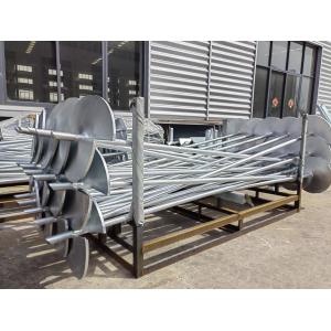 Prefabricated Galvanized Helical Earth Screw for House Ground Foundation