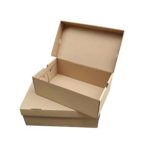 Matt Lamination Shoe Packaging Box Folding Recycled Materials