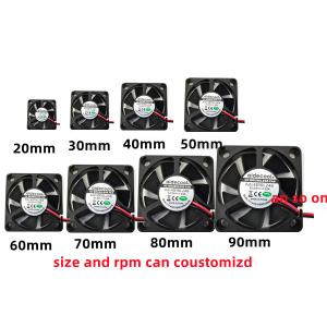 Sturdy Multipurpose PC Exhaust Fan , Practical DC Brushless Blower Fan 12V