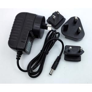 Interchangeable ac plug 12V 2A 1A 5V 2A 12v 5a power adapter with USA/Australia