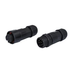 50W LED Waterproof Connector 2 3 4 5 6 Pin Waterproof Cable Connector