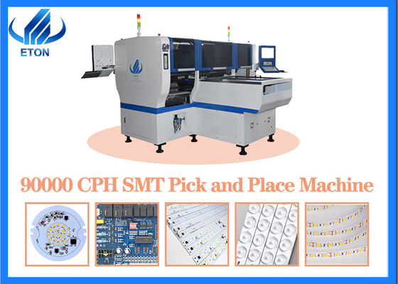 ETON HT-E8D Linear Motor 90000cph Pick And Place Machine LED LIGHTING Making
