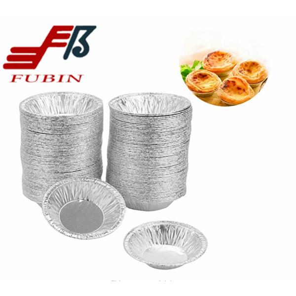 Quality Alloy Foil disposable cheesecake containers 20ml Round Shape wholesale