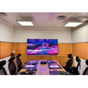 Indoor Die-Casting Aluminum Cabinet Full Color LED Display RGB LED High Energy