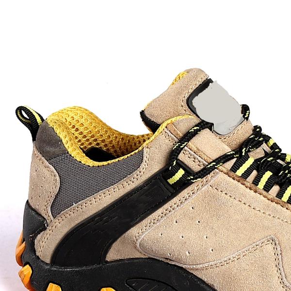 ASTM Compliant Low Cut Safety Shoes With Nylon Tongue Lace-up Closure And ASTM Certified