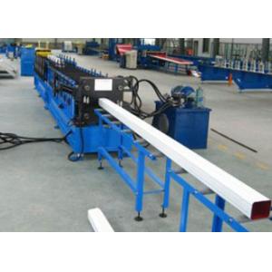 0.5 - 0.8mm Color Steel Square Tube Making Machine Rainwater Pipes Support