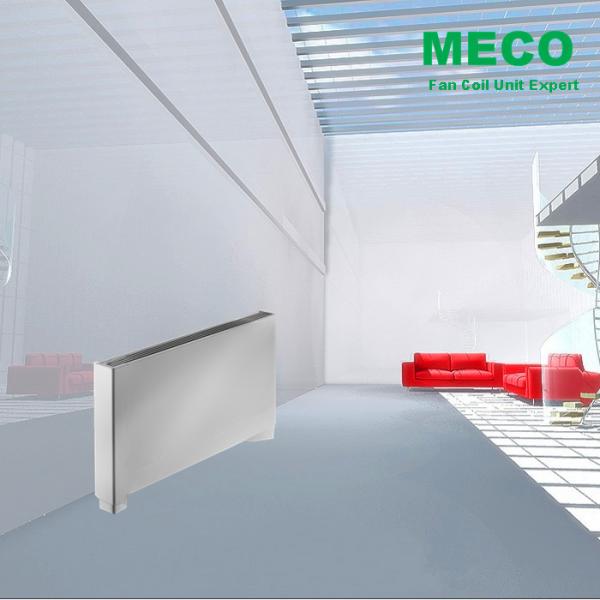 Two Pipe Ultra Thin Floor Standing Fan Coil Unit Powder Coated Casing With