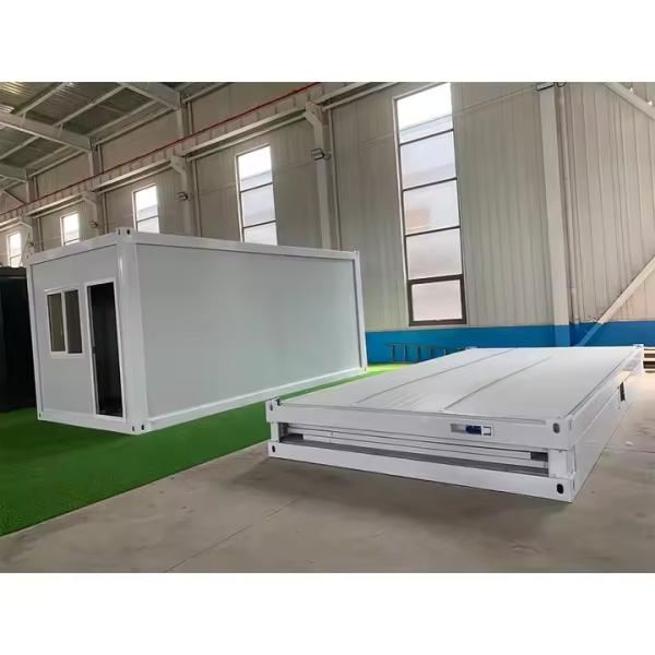 Fireproof Steel Prefabricated Foldable Container House Weather Resistant
