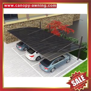 high quality cantilevered Braced hauling polycarbonate aluminium alu park car shelter canopy awning carport canopies