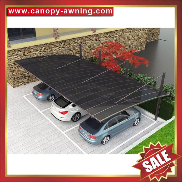Quality high quality cantilevered Braced hauling polycarbonate aluminium alu park car shelter canopy awning carport canopies wholesale