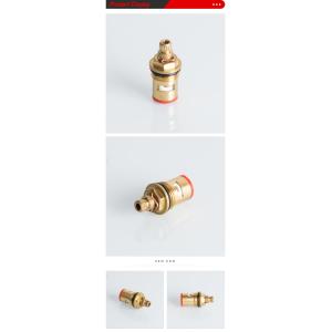 Sanitary Ware Thermostatic Mixing Valve Brass 3/8" 1/2" Single Hole Faucet