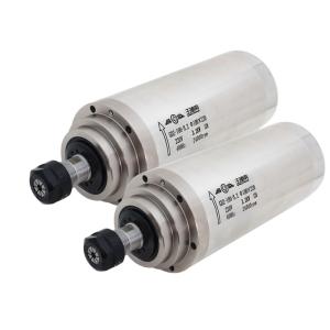 China 3.2kw Water Cooled Spindle Motor with 4 Bearings GDZ100-3.2 220V/380V and ER20 Collect on sale