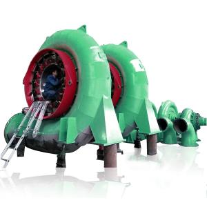 Stainless Steel Vertical Francis Turbine Generator 300KW-20MW