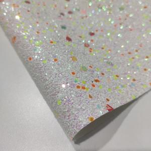 54/55' 1.2m Grade 3 Fireproof Chunky Glitter Wall Fabric