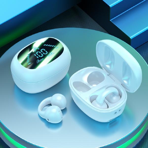 Quality TWS Fully Open Wireless F13 With LED Display Bluetooth 5.3 AAC/SBC Decoding 40mAh Headphones + 400mAh Case For Business People wholesale