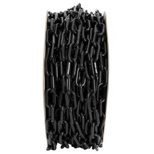 Black Plastic Chain with 100 Feet Length and Injection Structure for Safety and