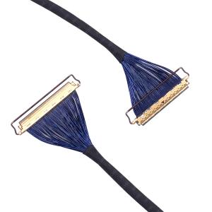 China Ultra-Fine Coaxial Lvds Harness For LED Displays With Silver-Plated Locking, Trusted Wire Harness Manufacturers on sale
