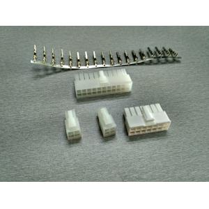 9A AC / DC Wire To Wire Power Cable Connectors With Tin Plated Brass Terminal