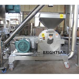 Sus Crystal Materials 5000kg/H 10 Mesh Sugar Milling Machine