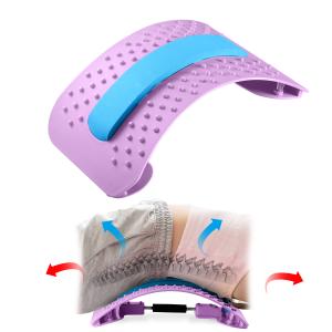 Cheap Back Stretcher Contiuously Variable Adjustable Back Massager for Lower Upper Back Pain Relief, Back Cracker for Bed &amp; Chair &amp;Car for sale