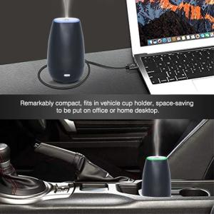 60ml USB Intelligent Car Air Freshener Diffuser With Ultrasonic Aroma Diffuser