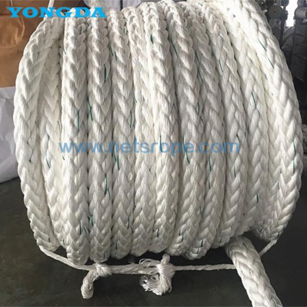 Abrasion-Resistant 12-Strand Polyethylene Rope For Ship Towing