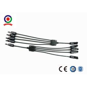 Solar Panel Roof Mounting Multi Branch Connector PPO Resistance Material Shell