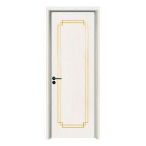 WPC Hollow Door Advanced Heat Insulation Properties Energy Solution for Bedrooms