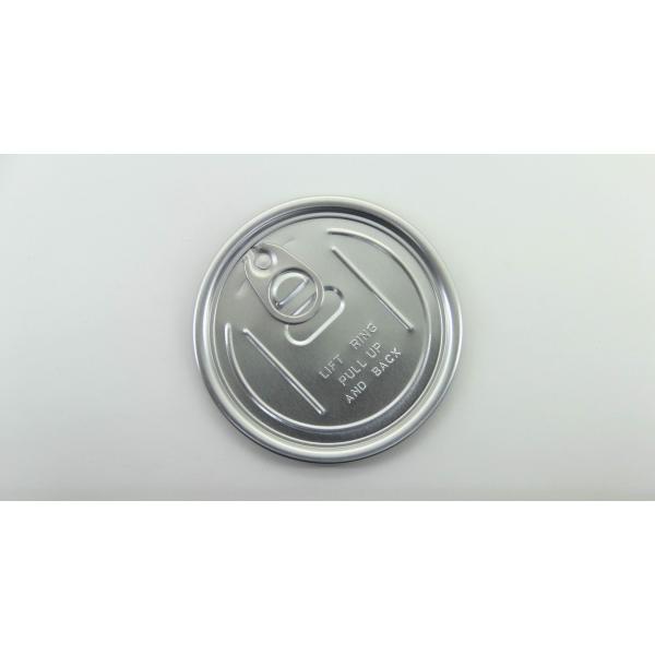 Quality Embossing printing Aluminum Easy Open Lid / Cover For PET bottle 83.3 mm wholesale