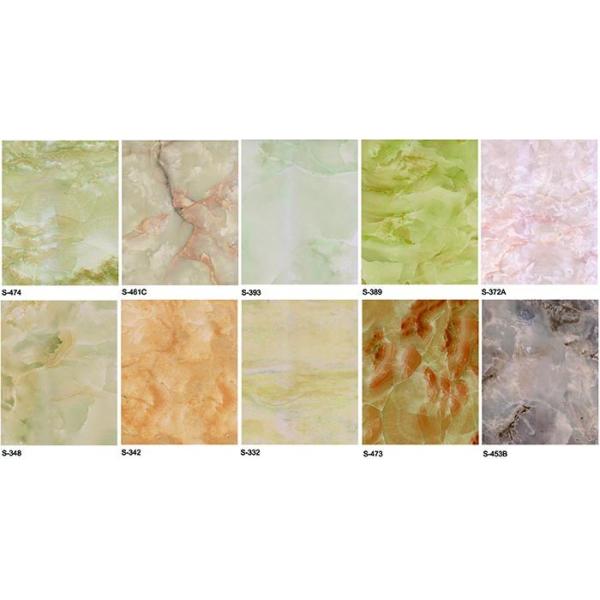 High Glossy UV coating fiber cement decorative board Interior wall wood cement panel