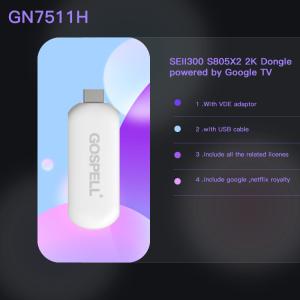 Amlogic S805X2 4K TV Stick For Projector Android 11.0 1GB DDR4 RAM 8GB Flash