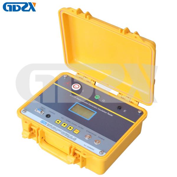 ZXC38 Yellow Color Insulation Tester Water - Cooled Generator Insulation