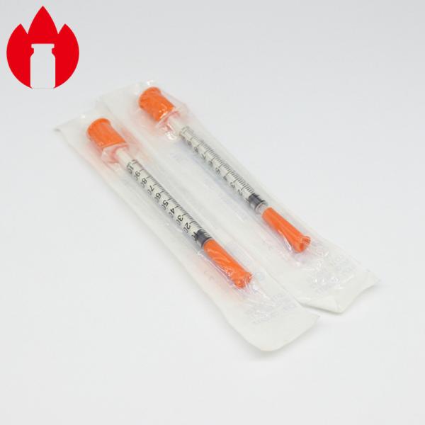 Quality Disposable Medical Injection 1ml Plastic Prefilled Syringes Insulin Syringe wholesale