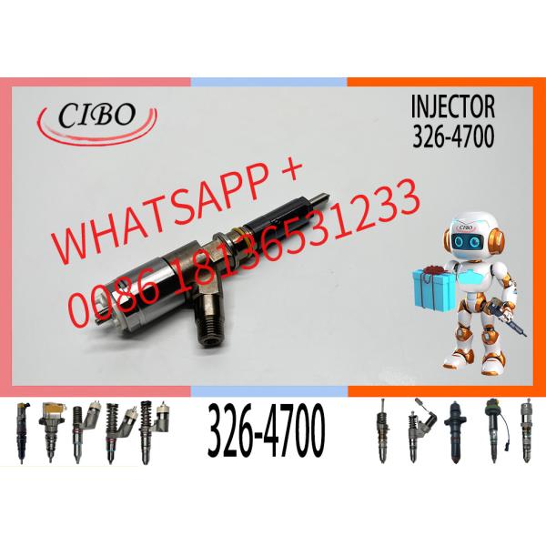Excavator fuel injector 10R-7676 10r7675 320d injector 326-4700 for c6.4