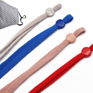 Cheap Rope ear loop face rope ear wear strap elastic straps extender with silicone buckle head strapping adjustable for sale