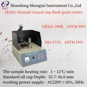 Electric Diesel Manual Closed Flash Point Tester