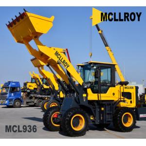 Industrial Wheeled Shovel Loader , Front Loader Heavy Equipment ISO9001 CE