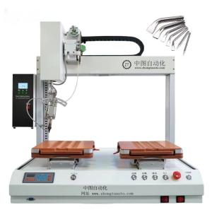 Cheap Electronic Industry Automatic Soldering Machine With Dual Platform for sale