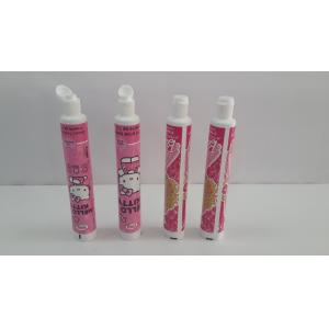 Cheap Collapsible Toothpaste Tube Screw Flip On Cap 80g 5 Layers Aluminum Foil Laminated for sale