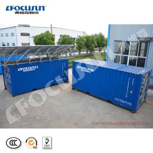 Containerized Cold Room with Lead-Acid Battery Solar Power Panel and Video
