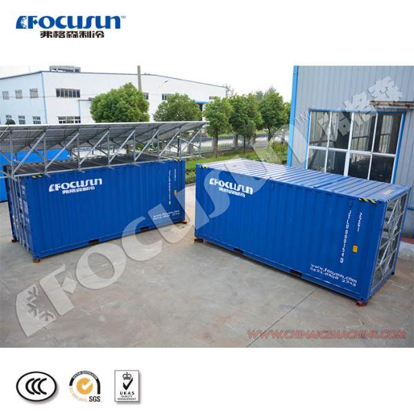 Quality Containerized Cold Room with Lead-Acid Battery Solar Power Panel and Video Inspection wholesale