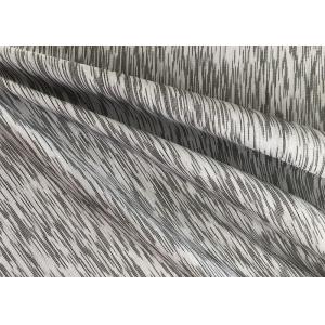 Yarn Dyed Polyester Spandex Melange Single Jersey Fabric